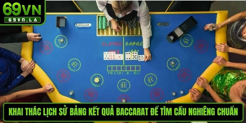Khai thác lịch sử bảng kết quả baccarat để tìm cầu nghiêng chuẩn