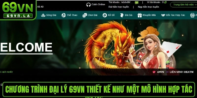 Chương trình đại lý 69VN được thiết kế như một mô hình hợp tác